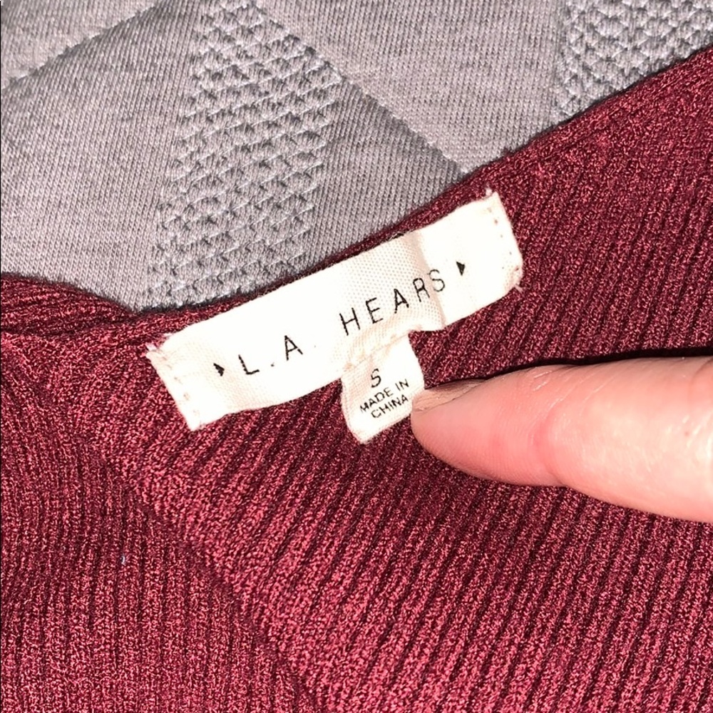 Pacsun Maroon Top - Picture 2 of 2